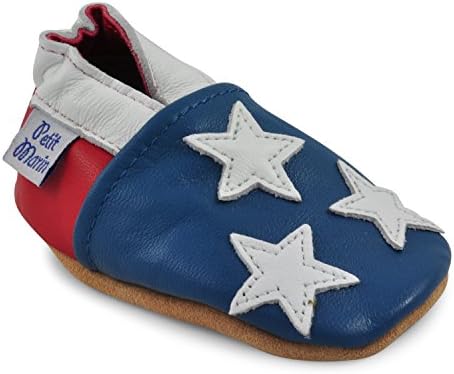 Petit Marin Beautiful Soft Leather Baby Shoes with Suede Soles – Toddler/Infant Shoes - Crib Shoes – Baby First Walking Shoes - Pre-walker Shoes - 40 Designs