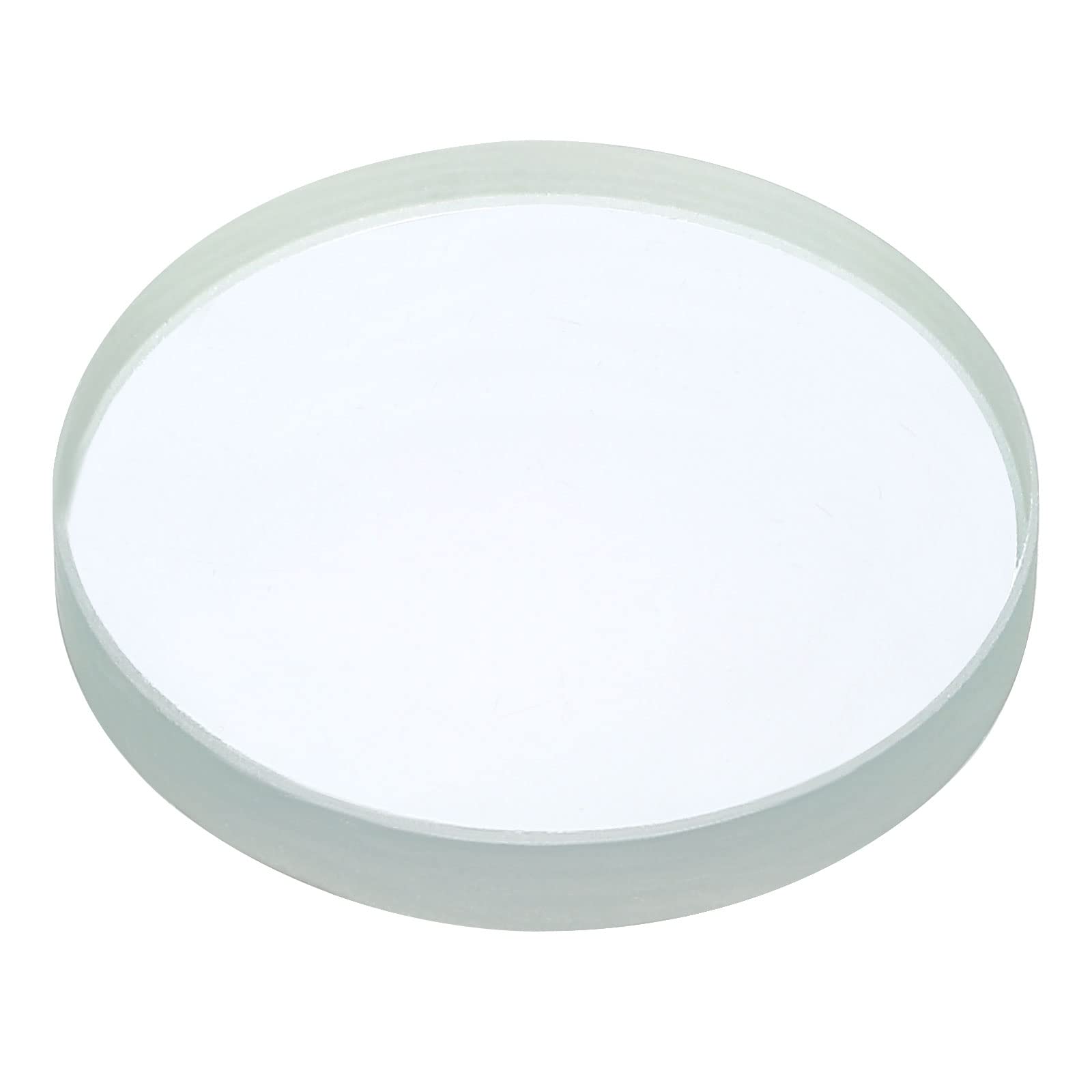 PATIKIL 4" (100mm) Focal Length Double Concave Lens, 40mm Diameter 6mm Height Glass Optically Polished Round Edges Lens for Physics Experiment, Clear