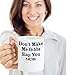 Don't Make Me Gibbs Slap You - TV Series Inspired 11-oz Funny NCIS Gibbs Rules Mug Coffee Tea Cup Made of White Ceramic with Large Handle is Perfect Gift Idea for NCIS Fan - By Hoodclips