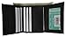 Marshal Wallet Mens Trifold Wallet Extra Capacity 10 Inside Slots 2 ID Windows