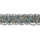 Expo International Sequin Braid Cord Trim, 20-Yard