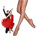 Professional Quality Shimmer Toast Light Toast Full foot Tights for Dance Kids Women's Ultra Shimmery Footed Tights