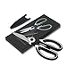 Heavy Duty Kitchen Shears, Ultra Sharp Stainless Steel Multi-Purpose Kitchen Scissors with Cover for Chicken, Fish, Poultry, Vegetables and BBQ