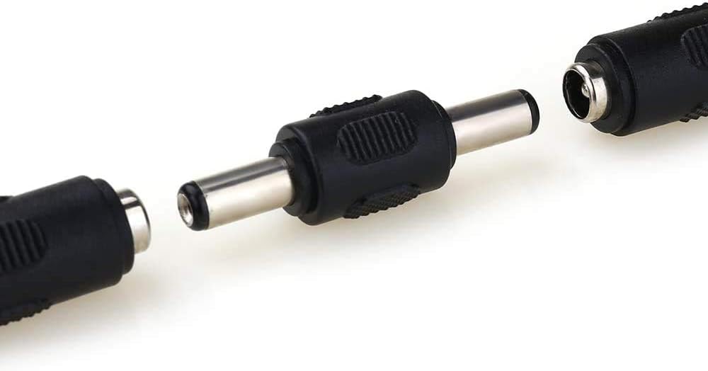 RUNCCI-YUN 12 Pcs 5.5 x 2.1mm DC Power Coupler - Male to Male and Female to Female Connectors - Power Jack Adapter for CCTV Camera - Image 4