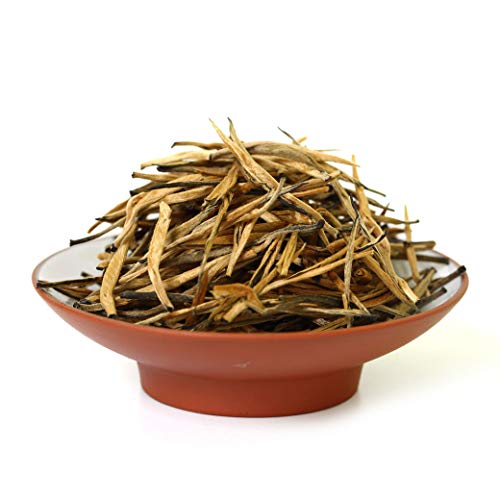 GOARTEA 50g (1.76 Oz) Nonpareil Yunnan Golden Buds Needles Dian Hong DianHong Gold Black Tea Tee Schwarztee