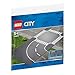 LEGO City Curve and Crossroad 60237 Building Kit , New 2019 (2 Piece)