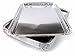Pack of 10 Aluminum Square Baking Pans Disposable Foil Cooking Tins Ideal for Brownie, Coffee Cakes, Side Dishes – Use as Portable Food Storage Container 16