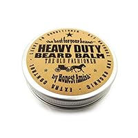 Honest Amish - Heavy Duty Beard Balm - 2 Ounce - Beard Conditioner