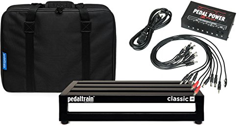 Pedaltrain Classic JR PEDALBOARD w/Soft Case and Voodoo Lab Pedal Power 2 Plus Power Supply