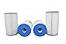 Guardian Filtration Products Spa Filter Cartridge 610-124-04 Four-Pack Replacement for Watkins Hot Springs C6430 Unicel C-6430 PLEATCO PWK30 FC-3915