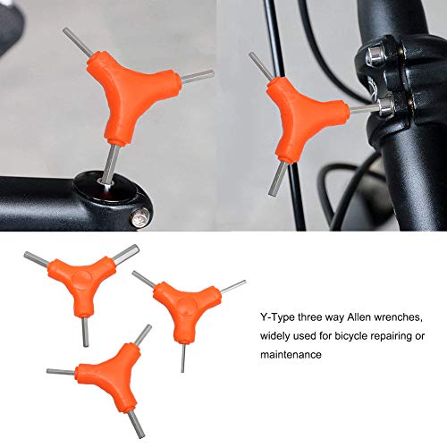 3Way Bike Hex Wrench Set, Y Allen Wrench AllInOne Multifunctional