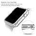 HANKN for Apple Watch Case 38mm Series 3 2 1 Soft TPU Iwatch Bumper Cover - Clear 38mm