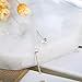 Sllaiss 8Pcs 22G Sterling Silver Nose Rings Studs Round Crystal Nose Body Piercing Jewelry 1.5mm 2mm 2.5mm 3mm