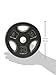 CAP Barbell Standard 1-Inch Grip Weight Plates, Single, Black, 7.5 lb