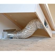Amazon.com: Toe Ductor Base Board Vent Under Cabinet Toe Kick Ducting Kit  (Important! Please Check The Location of Venting Boot/Hole in Your Home to  Make Sure You Need This Version) : Tools