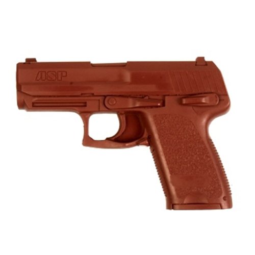 ASP H&K USP .45 Compact Red Gun Replica for Training and Practice with Martial Arts, Defense, Props, Tactical, Law Enforcement, Military 07326