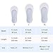 Silicone Socks Gel Moisturizing Socks - Relieve Plantar Fasciitis Pain Heel Bone Spur Pain Soften Dead Skin Dry Cracked Skin Remove Calluses Corns (XL: Women:7-10 / Men:6-8.5)（1 pair）