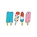 Tattly Temporary Tattoos, Popsicles, 0.1 Ounce