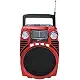 Supersonic SC-1390BT Bluetooth 4 Band Radio, Portable Lightweight AM/FM/SW1-2 Bands w/Built-in BT Compatible for BT Enabled Devices, USB/SD/AUX Input, Rechargeable Battery & Carrying Handle (Black)