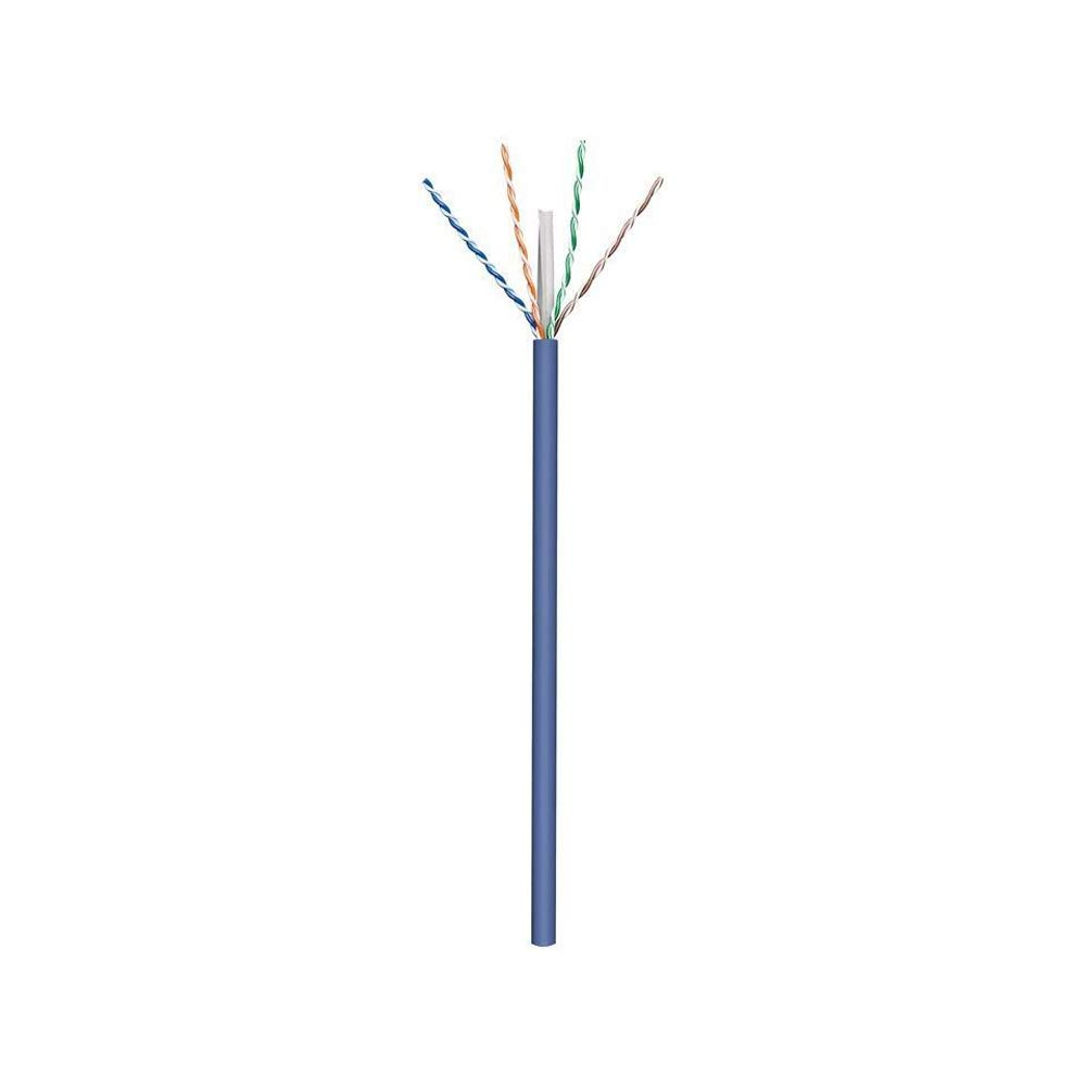 Goobay 96097 CAT 6a Network Cable, U/UTP, Blue, 305 m Length