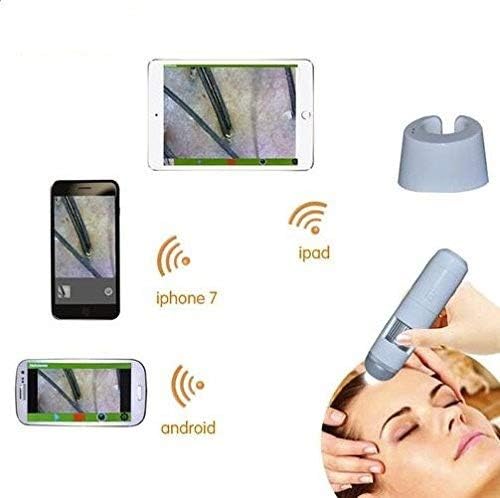 BANGWEIER Portable USB Digital Microscope 5X ~200X Mic-Fi WiFi Digital Microscope, Long Distance Optics