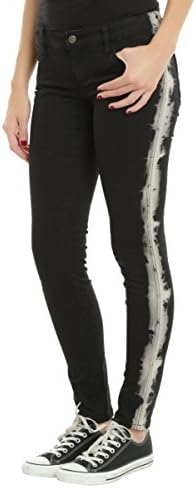 Royal Bones By Tripp Black Side Bleach Wash Pants