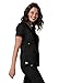 ADAR UNIFORMS Adar Womens Pop-Stretch Junior Fit Taskwear Tab-Waist Crossover Scrub Top