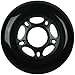KSS Outdoor Asphalt Formula 89A Inline Skate X8 Wheels, Black, 76mm