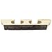 6 String Banjo Bridge 3 Legged Banjo Parts Maple Ebony