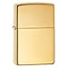 Zippo Lighter - Personalized Custom Message Engrave on Brass Windproof Lighter High Polish 254B