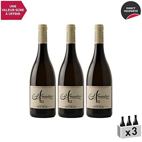 Vin de Savoie Chignin Bergeron Les Amandiers Blanc 2018 - Philippe et Sylvain Ravier - Vin AOC Blanc de Savoie - Bugey…