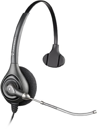 Plantronics HW251 Supraplus Wideband Monaural Headset (Renewed)