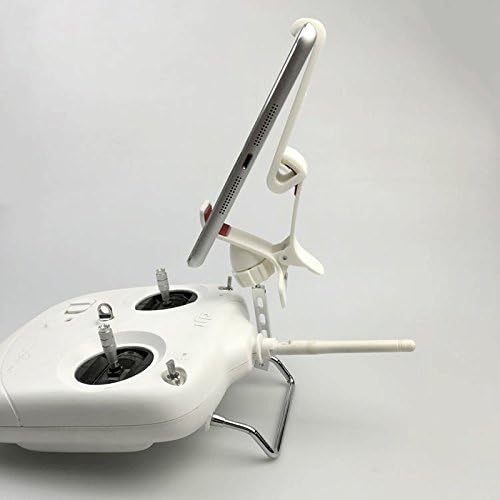 Upgrade DJI Phantom 3S 2V+ 2V Controller Bracket Extension Holder Support for 7.9 inch Pad Tablet (1PC, White, 3D Printed)