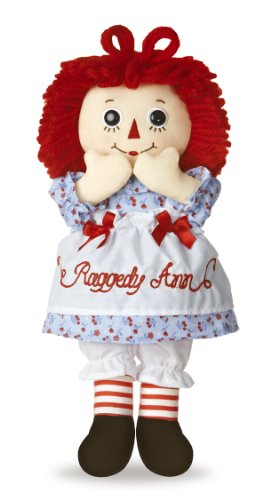 Aurora World Raggedy Ann Classic Doll 12"