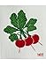 Swedish Treasures Wet-it! Cleaning Cloth, Radish, Super Absorbent, Reusable, Biodegradable, All-purpose