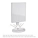 MAKARTT XLarge Lighted Big Makeup Mirror 3X/5X/10X Magnifying Trifold Vanity Mirror Best Gift for Women White
