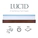 LUCID 3-inch Ventilated Gel Memory Foam Mattress Topper - King