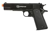 Soft Air Colt Spring Pistol with Metal Slide, Black
