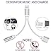 Lightning jack Adapter and Charger,Headphones Adapter and Charging Adapter ,Lightning to 3.5mm Headphone Jack Adapter for iphone 7/7 plus/ iphone 8/8 plus/ iphone X 10.Charge & Listen Support IOS 11