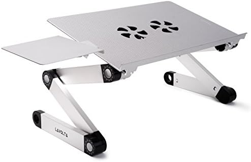 Amazon Com Lavolta Folding Laptop Table Desk Tray Stand With