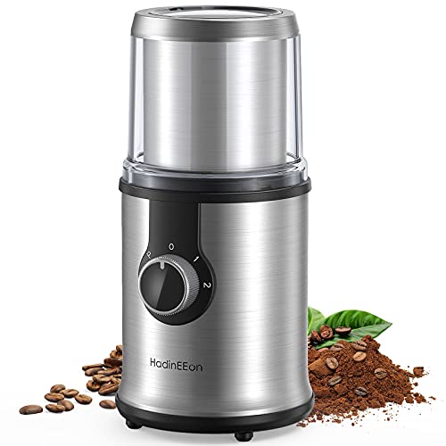 HadinEEon Electric Coffee grinder, 300W Detachable Coffee and Spice