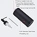 Soap Dispenser Stainless Steel Black, Kmeino Countertop Soap Dispenser Black Bottle 10 Oz, 300 ML Liquid Bottle for Kitchen Bathroom Hand Dish Lotion Dispenser
