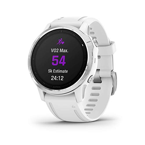 Garmin fenix 6S, Premium Multisport GPS Watch, SmallerSized, Heat and