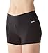 Jockey Women's Demi Bike Short, Deep Black, Large