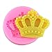 Mujiang Baking Molds Silicone Crown Fondant Mold Queen Candy Chocolate Molds for Sugar Craft Gum Pate Cake Decorating