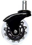 Office Chair Caster Wheels (Replacement 5x) / 2.5