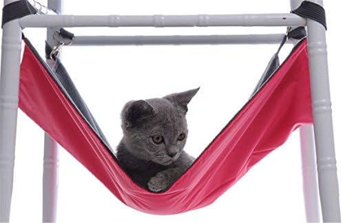 Fundodo Cat Window bed Mounted Cat Bed Hammock Mat cat Lounger Perch Cushion Hanging Shelf Seat with Suction Cup for Ferret Chinchilla