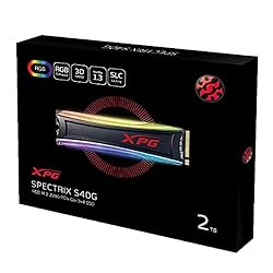 XPG S40G 2TB RGB 3D NAND PCIe Gen3x4 NVMe 1.3 M.2