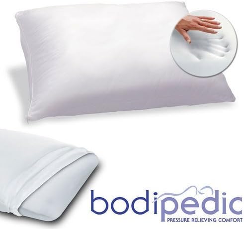 Bodipedic Antimicrobial Molded Standard Size Memory Foam Pillow