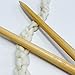 US36 Single Point Needles Wooden for Super Chunky Roving Yarn Knitting (20mm-16inch-40cm)